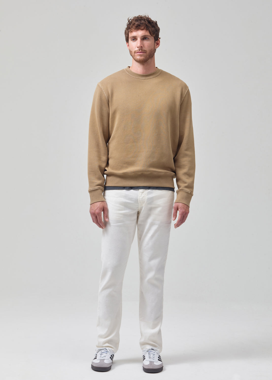 Gage Slim Straight Stretch Linen